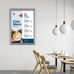 Europel Klaplijst A2 25mm Zilver