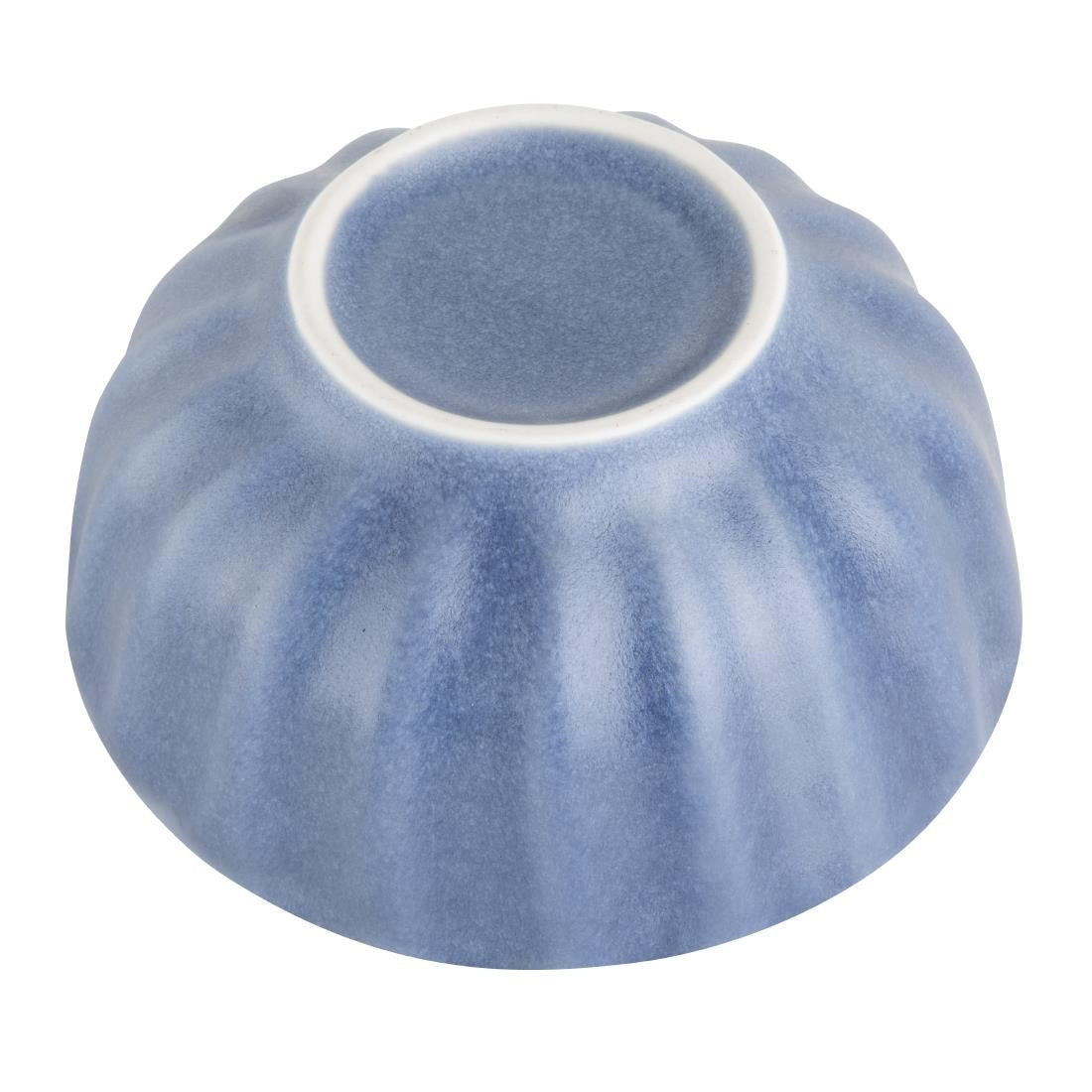 Olympia Corallite Diepe Kommen Blauw 105mm (Set Van 12)