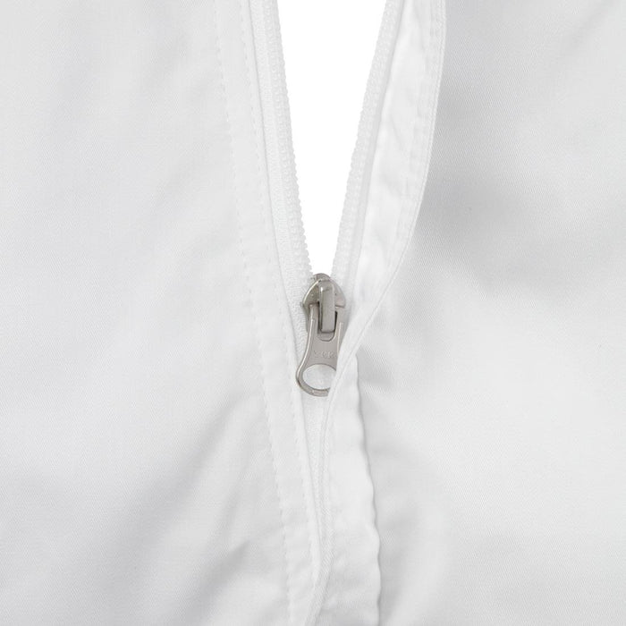 Koksbuis Unisex Met Rits Wit M