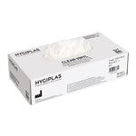Hygiplas vinyl handschoenen transparant poedervrij S (100 stuks)