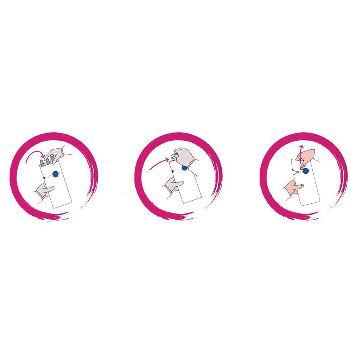 Kraft recyclebare afsluitbare papieren bestekzakjes (2000 stuks)