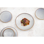 Olympia Drift Grijze Effen Coupeschalen 155 mm (Pak Van 6)