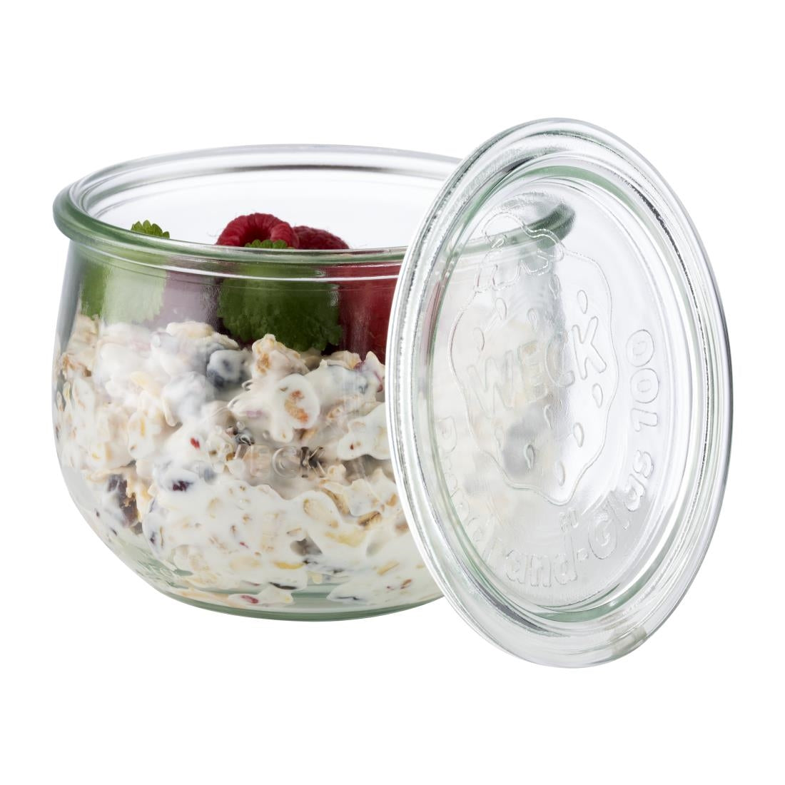 APS weckpotten met deksel 580ml (6 stuks)