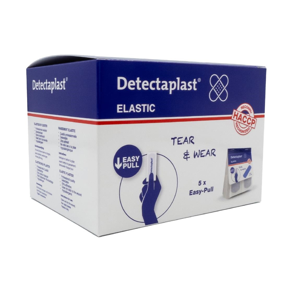 Detectaplast Elastische Pleister 25x72mm - 100 St