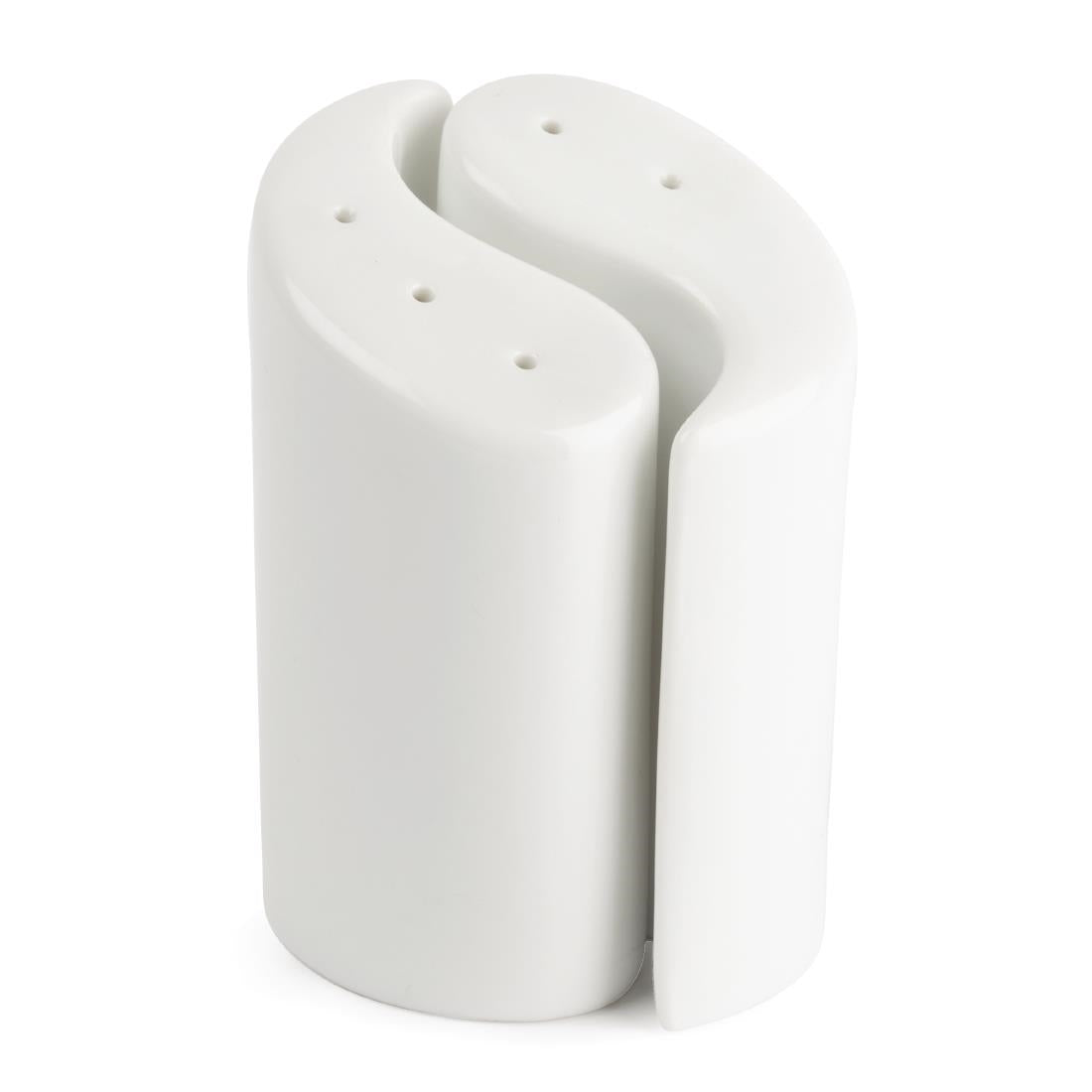 Olympia peper- en zoutvaatjes Yin Yang 9,5cm (12 stuks)