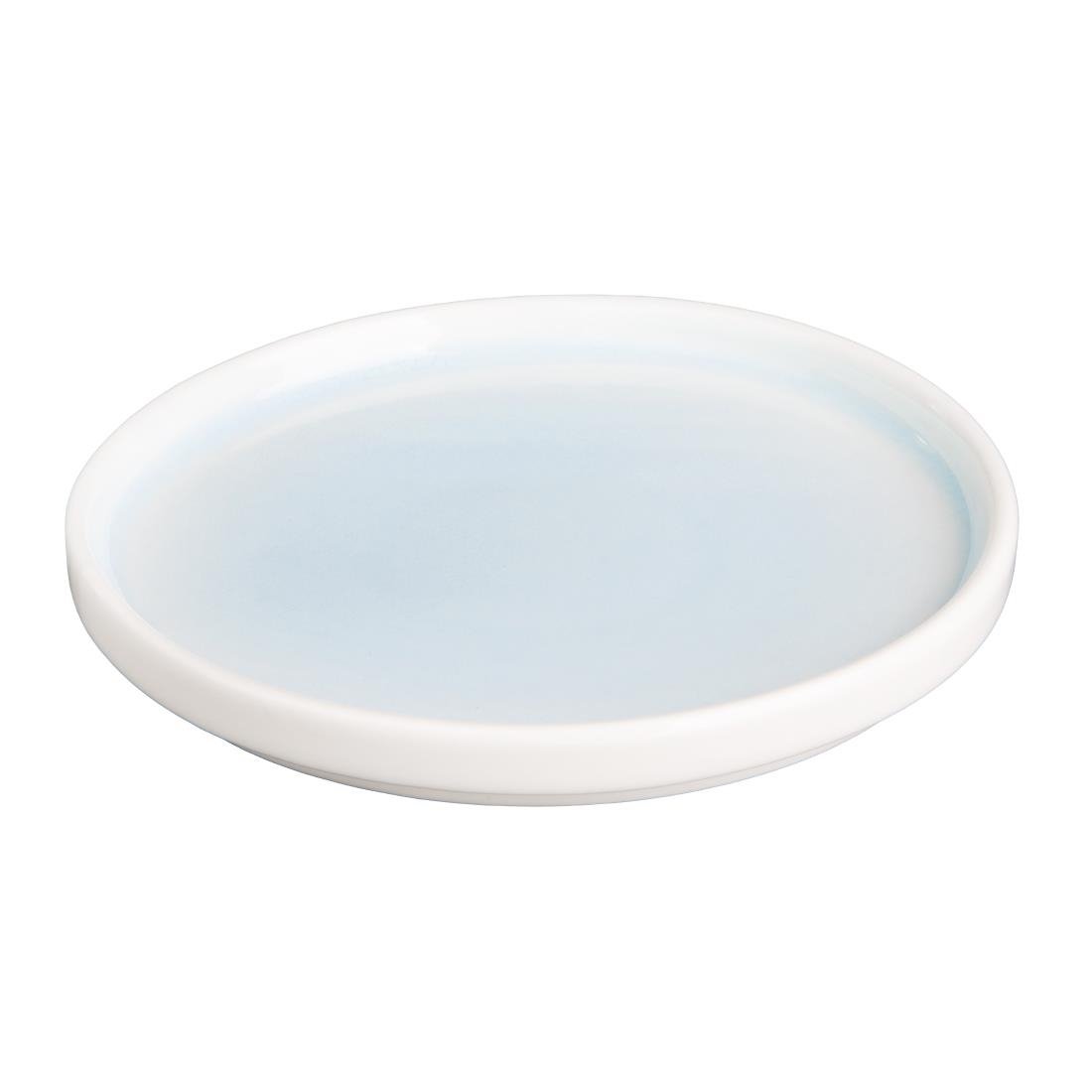 Olympia Fondant borden aqua blauw 152mm (6 stuks)