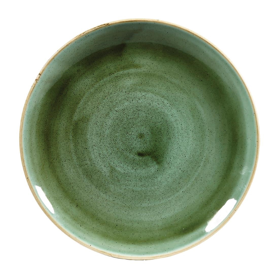Churchill Stonecast Samphire Green Evolve Coupe Bord 22cm (pak van 12)