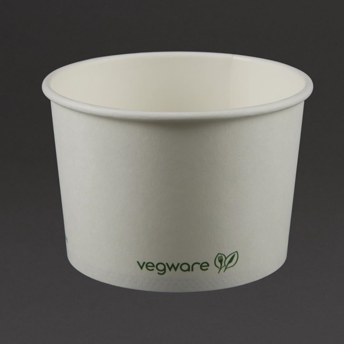 Vegware composteerbare soep- en ijsbakjes 23cl (1000 stuks)