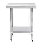 Vogue RVS werktafel zonder achteropstand 90x60x60cm