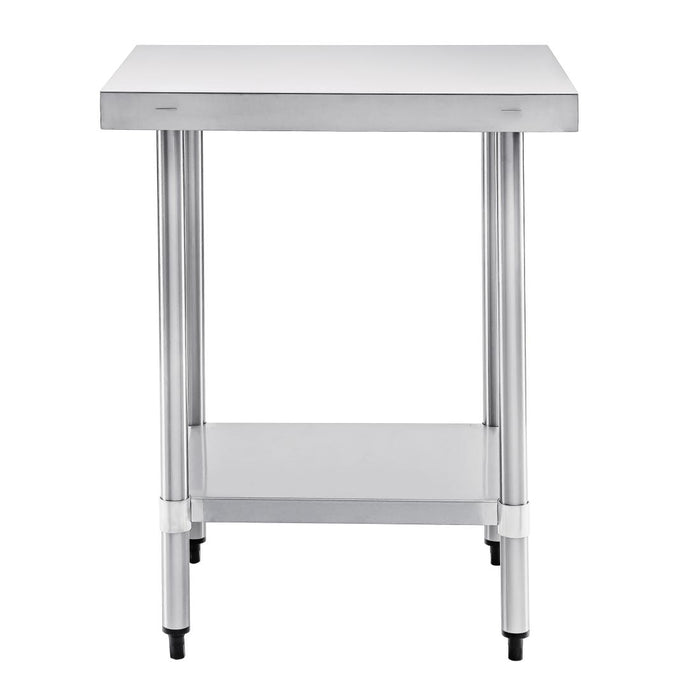Vogue RVS werktafel zonder achteropstand 90x60x60cm