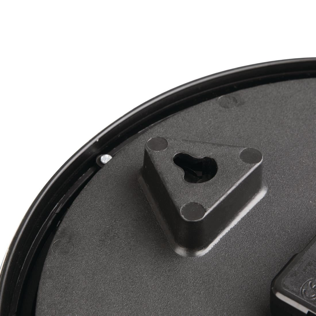 Vogue keukenklok 24cm wit