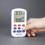 Hygiplas kookwekker met drievoudig display