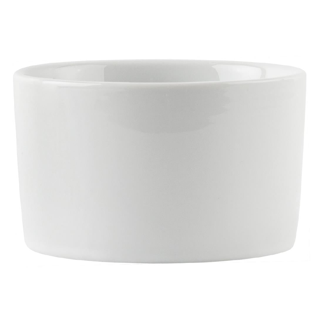 Olympia Whiteware eigentijdse ramekins 9cm (12 stuks)