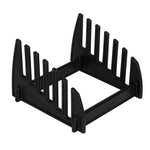 Hygiplas LDPE snijplanken set met rek 450x300x10mm (Set van 6)