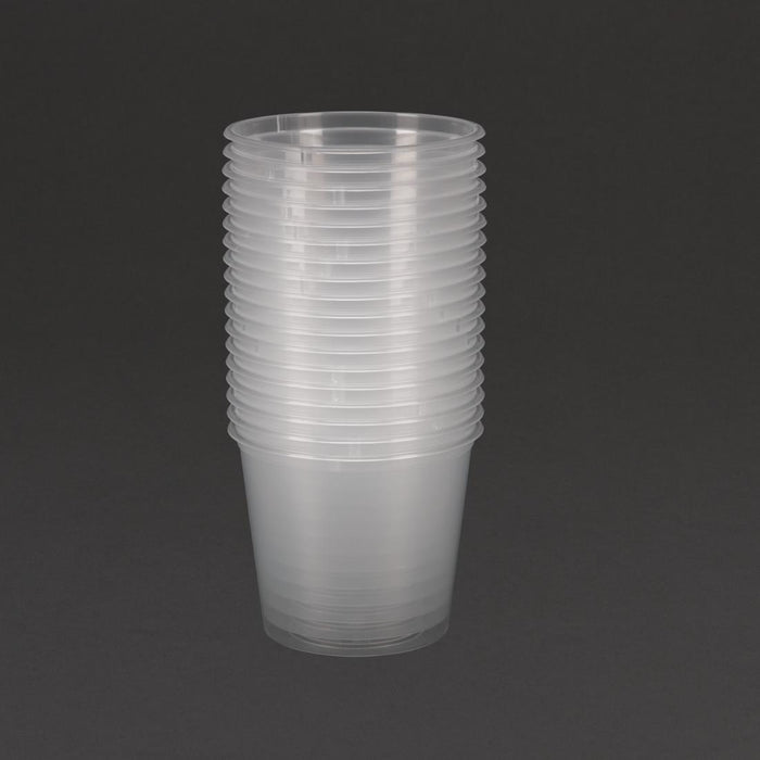 Fiesta Recylable kunststof magnetronbestendige bakjes 150 ml (100 stuks)