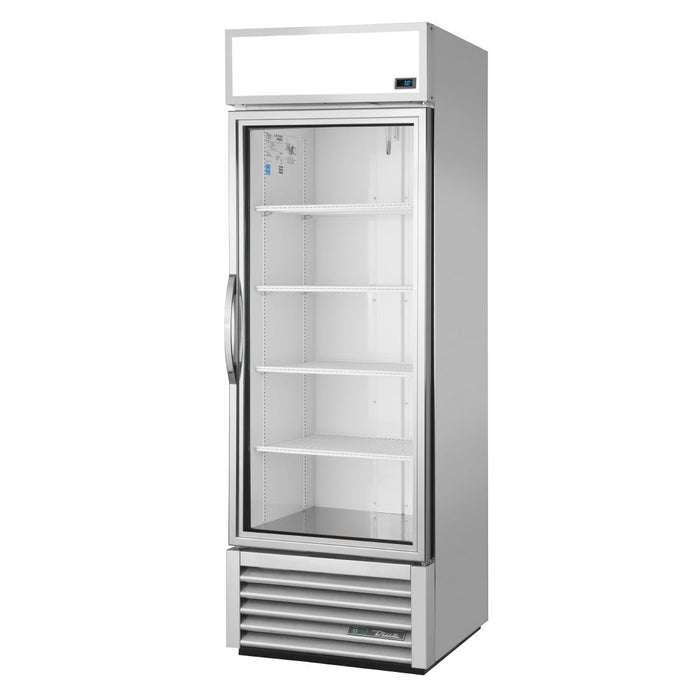True Staande Koelkast 538L Met 1 Glasdeur Aluminium Gdm-19T-Hc-Tsl01
