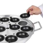 Vogue Aluminium Eierpocherset 35cm