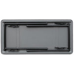 Bolero ABS rechthoekige klaptafel grijs 122cm