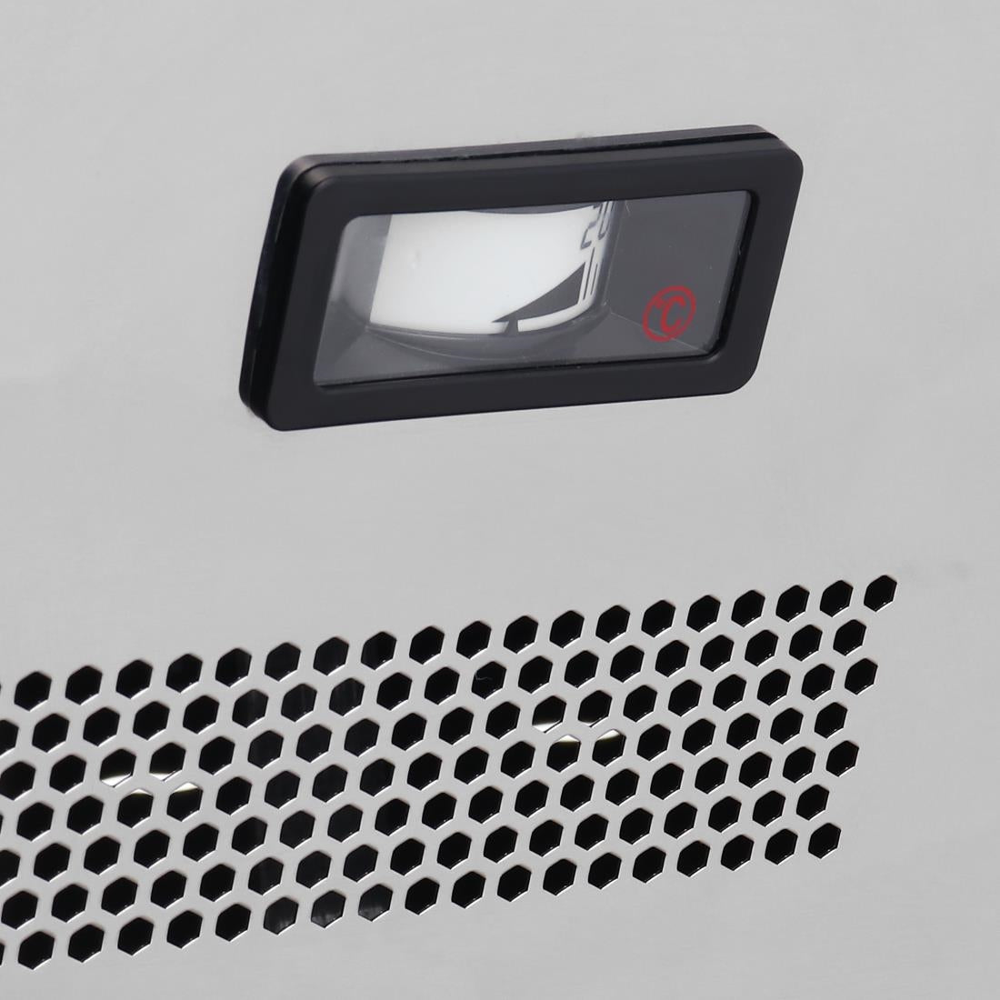 Buffalo Vierkante Aanrecht Geverwarmde Display Merchandiser 120Ltr