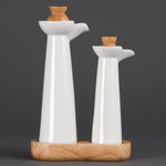 Olympia Whiteware olie en azijnset