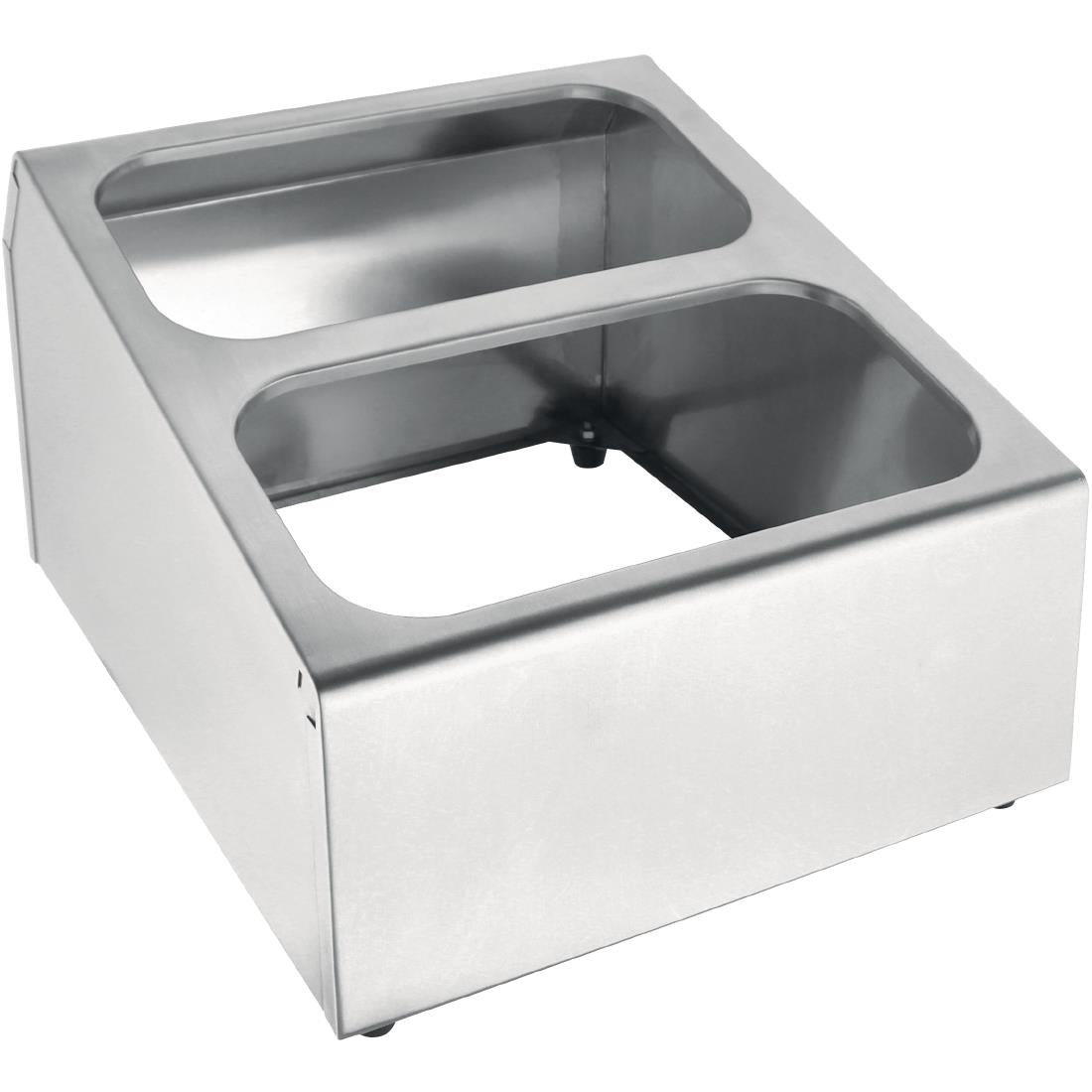 Vogue rvs gastronorm rek vierkant