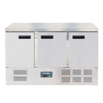 Polar G-serie 3-deurs koelwerkbank 368L