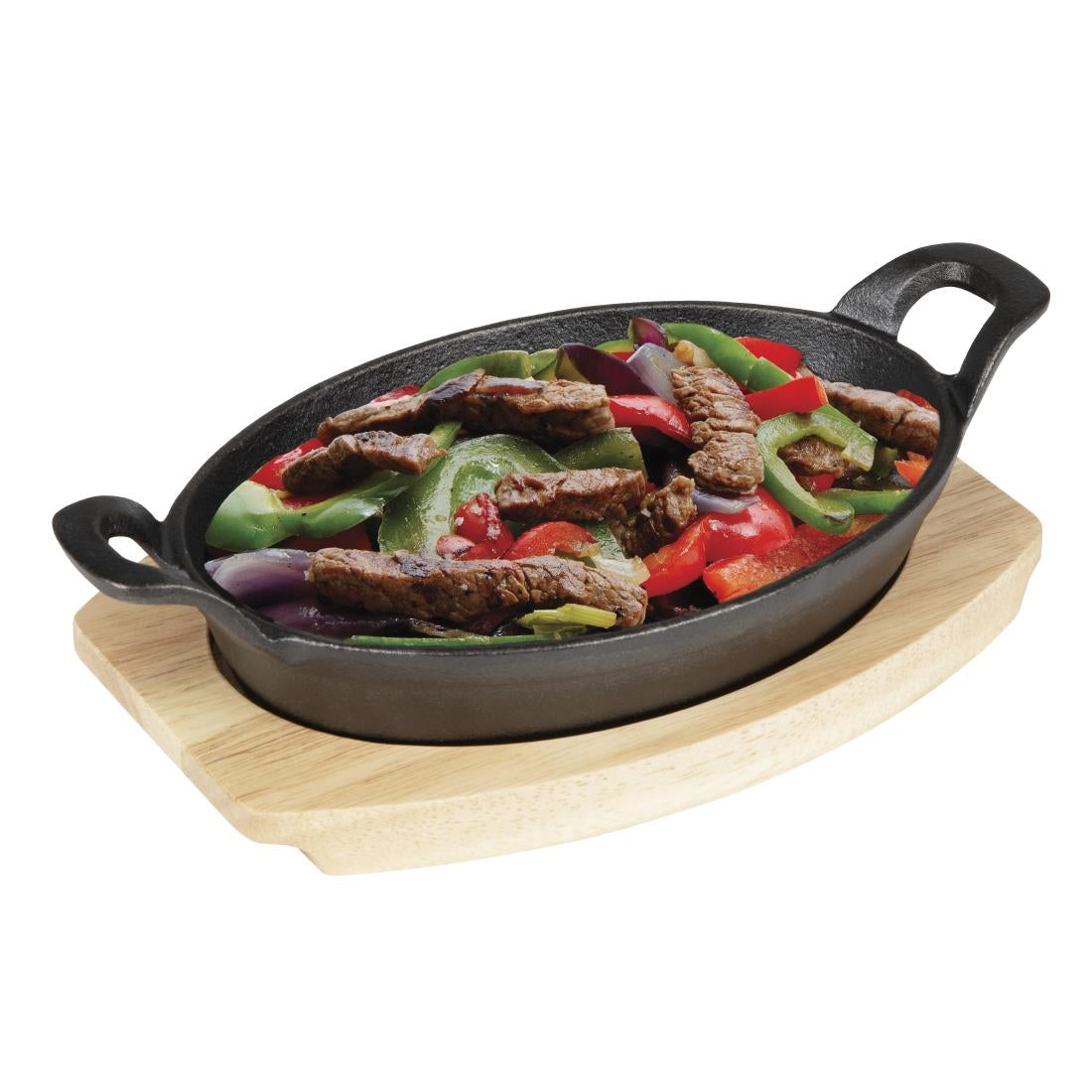 Olympia Hevea Bord Voor Gietijzeren Ovale Orenschotel 260x165mm Voor Fw817