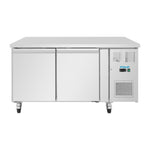 Polar U-serie 2-deurs counter met euronorm opslag 427L