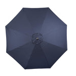Bolero Sevilla Ronde Parasol 3M Diameter Marineblauw