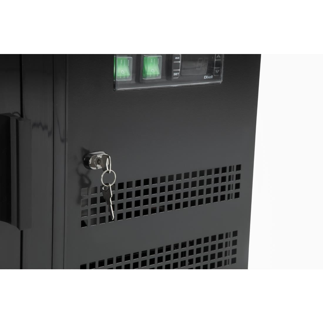 Polar U-serie bardisplay met 2 schuifdeuren