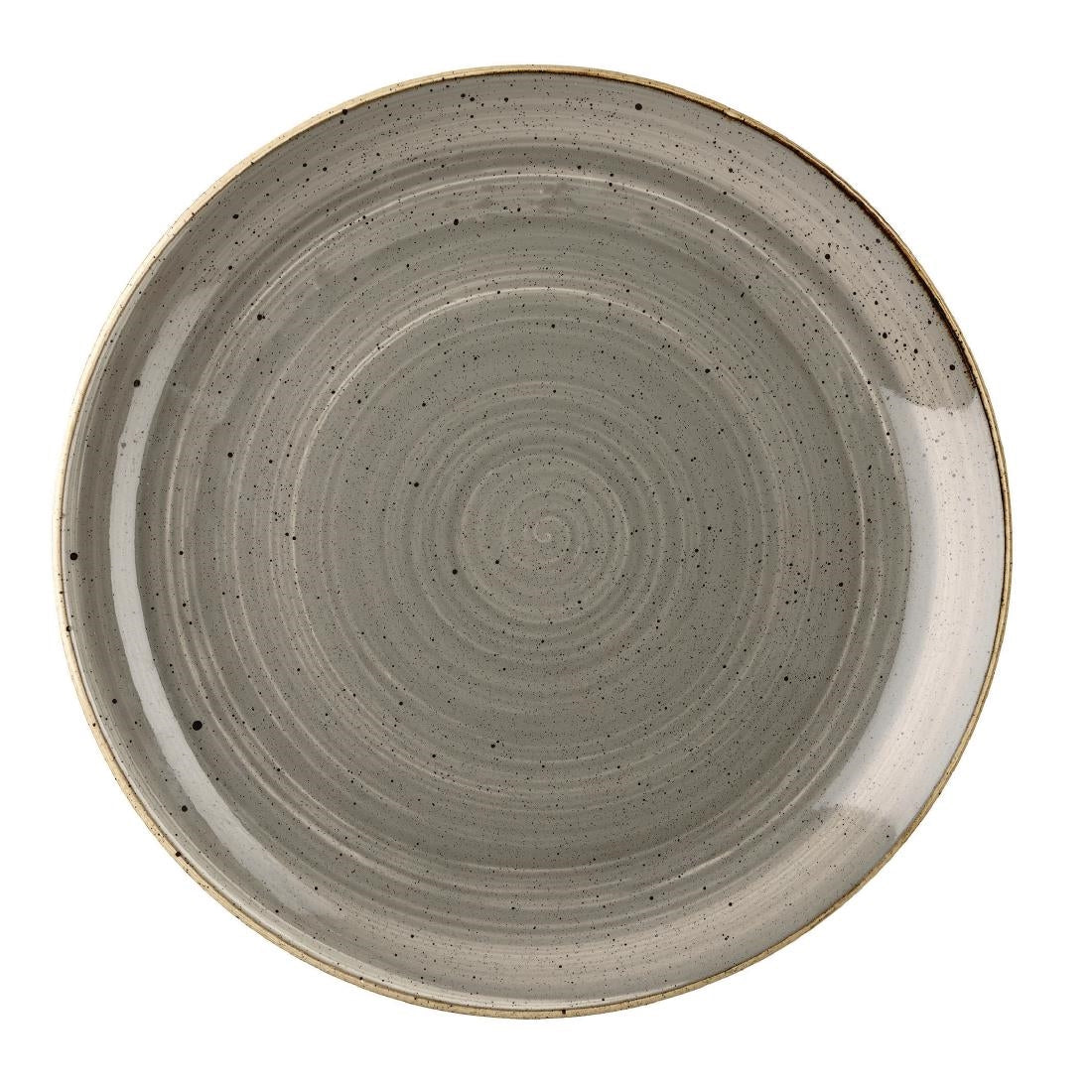 Churchill Stonecast Grey Evolve Coupe Bord (pak van 6)