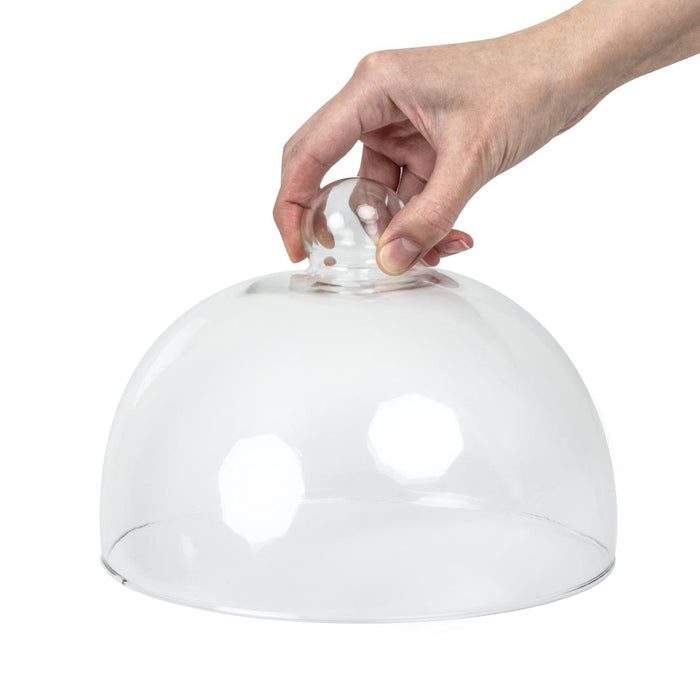 Glazen cloche 21cm