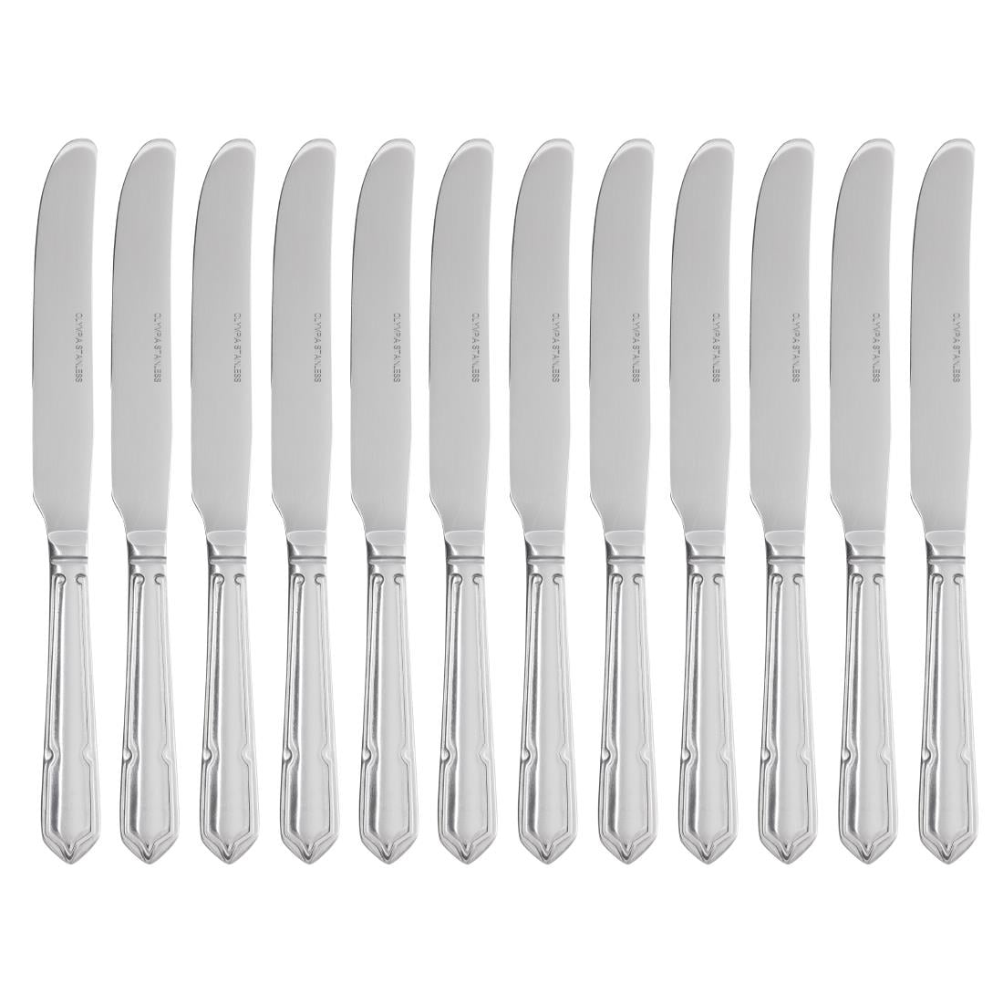 Olympia Dubarry tafelmessen (12 stuks)