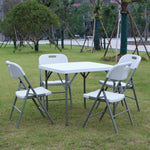 Bolero vierkante HDPE klaptafel 86cm