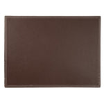 Olympia kunstlederen placemat bruin 40x30cm