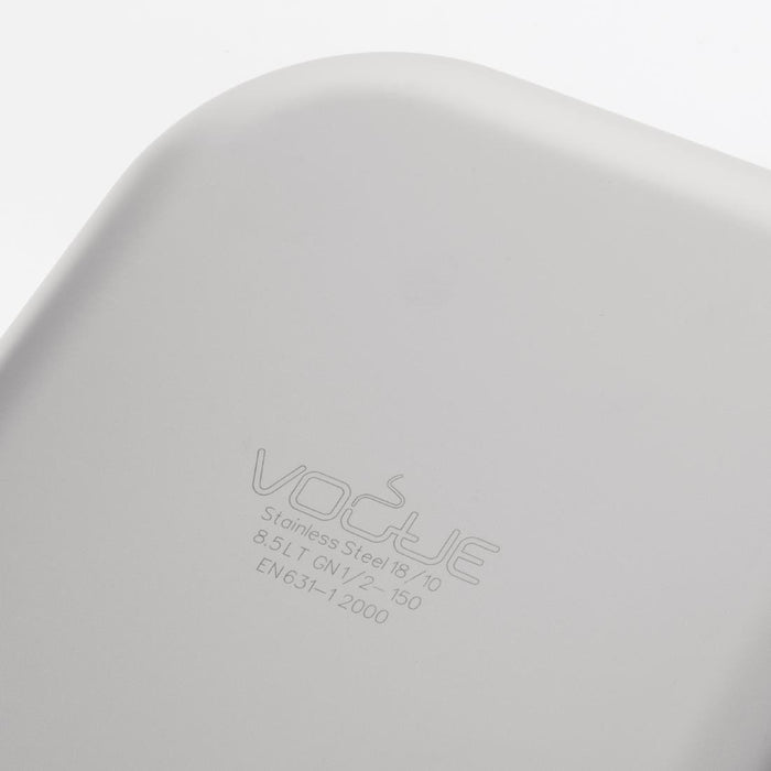 Vogue RVS GN 1/2 bak 150mm