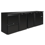 Polar U-serie werkbank koeling 3 deuren en 2 laden