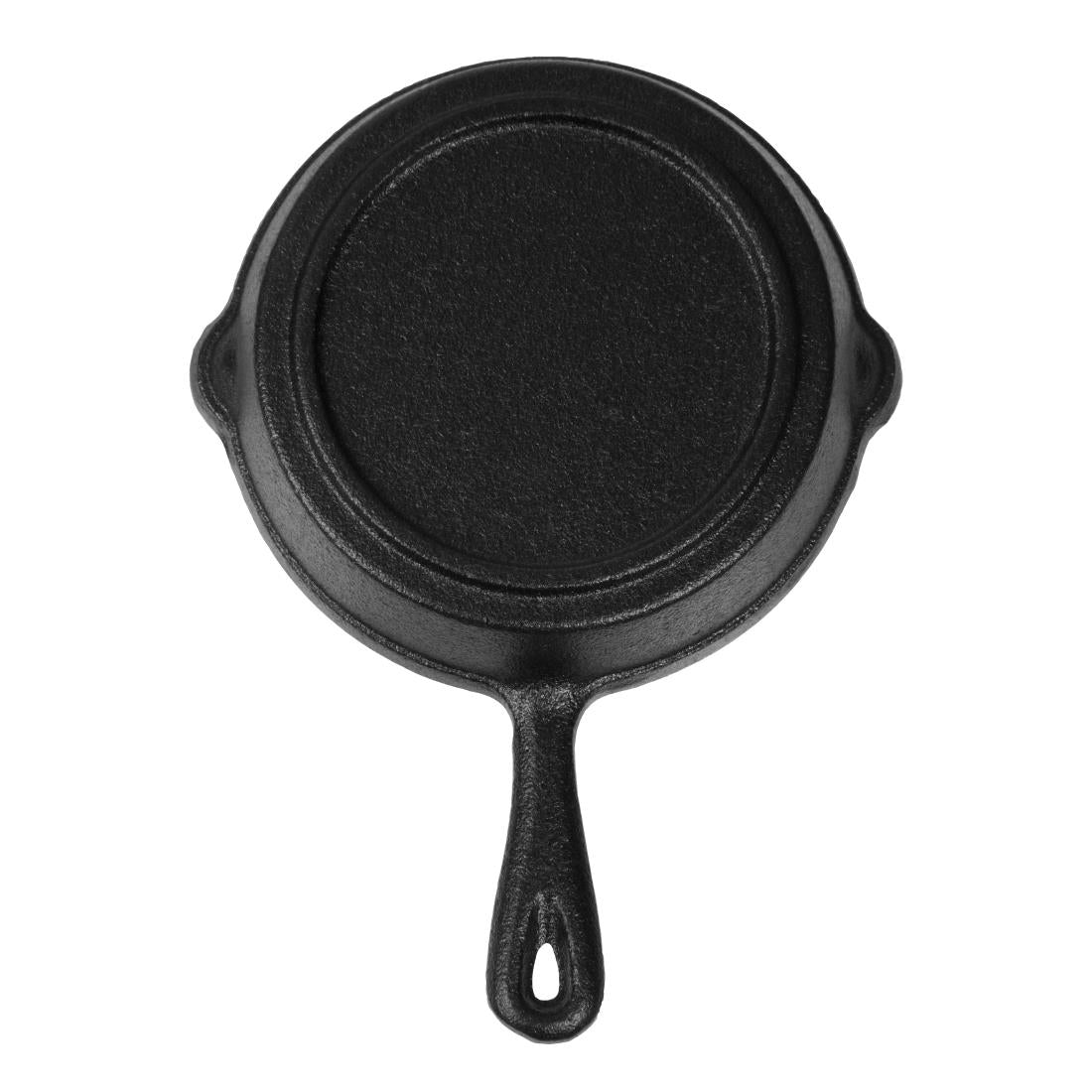 Olympia mini gietijzeren ronde pan 11,5cm
