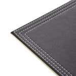 Olympia kunstlederen placemat bruin 40x30cm