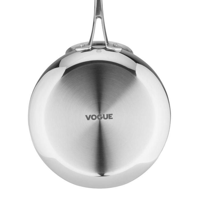 Vogue Tri-Shield Roestvrijstalen Koekenpan met Clad Coating, 24 cm