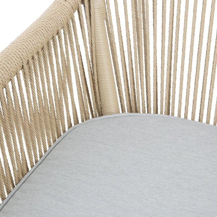 Bolero Bay PE gevlochten rattan outdoor armstoelen honingkleur (2stuks)