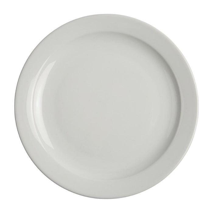 Olympia Athena borden met smalle rand 25,4cm (12 stuks)