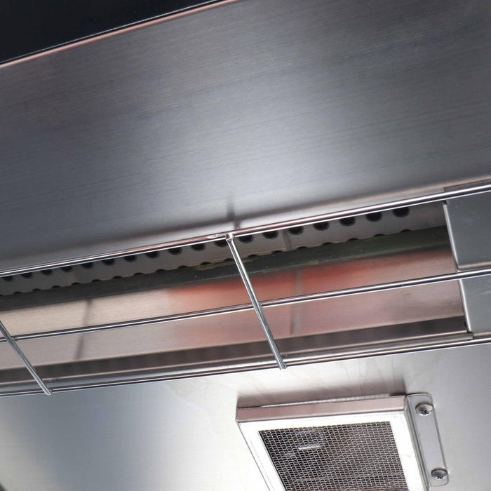 Buffalo Zelfbediening Verwarmde Display Unit Met Scharnierende Deuren