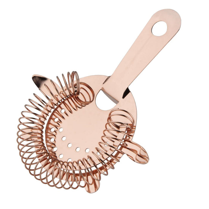 Olympia Hawthorne RVS cocktail strainer koperkleur