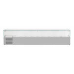 Polar G-serie opzetkoelvitrine 9x GN 1/3