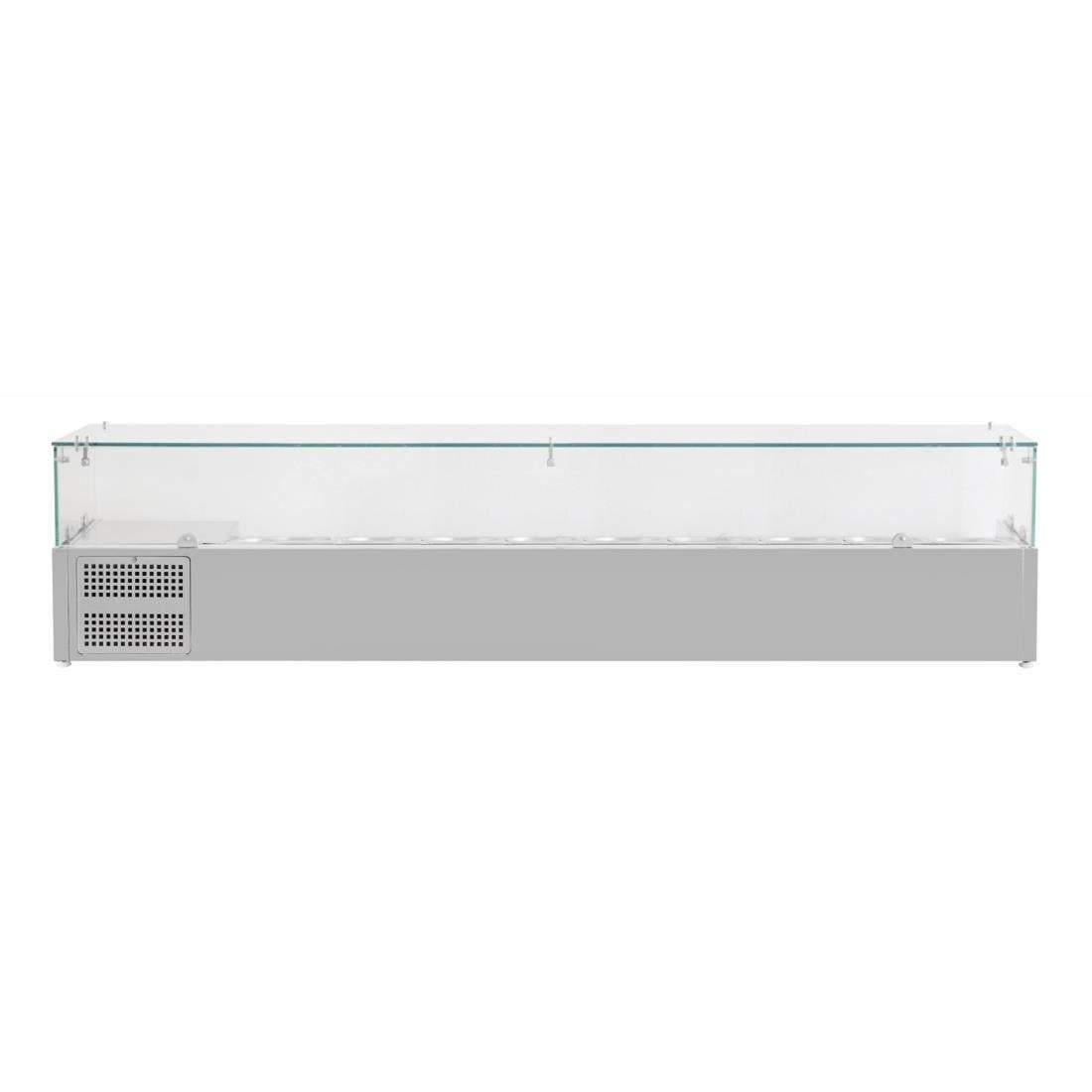 Polar G-serie opzetkoelvitrine 9x GN 1/3