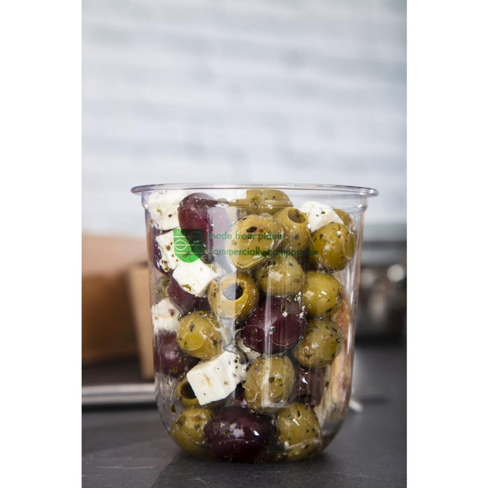 Vegware 96-serie composteerbare ronde bakjes 473ml (1000 stuks)