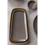 Olympia Kiln medium schalen grijs 29,5cm (4 stuks)