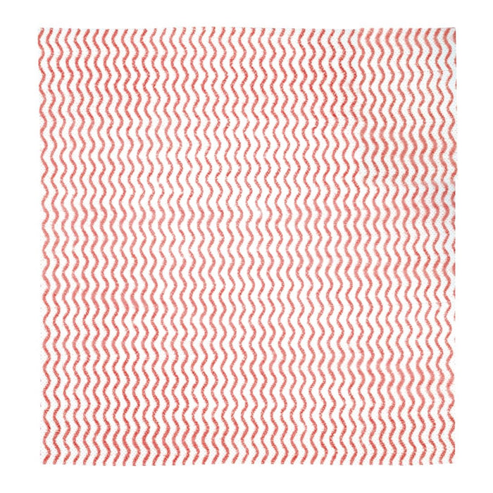 Jantex niet geweven doekjes rood (100 stuks)
