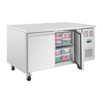 Polar U-serie 2-deurs counter met euronorm opslag 427L